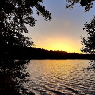 Sonnenuntergang über Zartenow